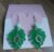 The Glittery Botanical Bliss tree drop earrings