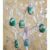 Hanging Floral Egg Decorations, 6 available