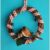 Christmas Robin Wreath with holly and berries, 20 cm