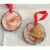 Set of Two Rustic Stag Christmas Tree Decorations