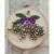 Christmas Bell Hoop Decoration, hand embroidered and embellished