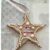 Hanging Wooden Star Christmas Decoration