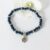 Dark Blue Beaded Stretch Bracelet