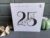 25th Wedding Anniversary Card – Hand-Drawn Leaf Stem Design