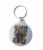 Beautiful Colorful Bee Keyring – Bee Kind Keychain
