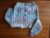 Hand-Knitted Baby Boys Patterned Cardigan (6-12 Months) – Multicolor Blues