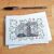60th Birthday Card – Hand-Drawn Zentangle Inspired Doodle Design with Hearts And Vines – Blank Inside