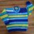 Hand Knitted Multi-Color Yarn Sweater for 1-2 Year Olds