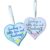 A Little Love and Kindness – Heart Hanging Decoration