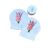 August Birth Flower Tealight Covers – Gladiolus Home Decor Gift