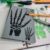 Skeleton Hand Stencil for Spooky Journals and Halloween Signs