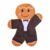 Ballroom Dancing Gingerbread Man – A Dashing Dance Delight!
