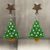 Hand crafted Beaded Christmas Tree Earrings – Choose your colours – Made to Order.