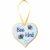 Bee Kind Hanging Heart – A Gentle Reminder to Be Kind