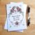 Best Mum In The World Card – Colourful Rainbow And Floral Design Blank Inside for Mothers Day or Birthday