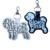 Bichon Frise Keyring – Dog Lover Gift – Word Art