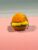Cheeseburger Fuzzywire Keychain for Bags or Keys