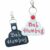 Christmas Grump Keyring – Bah Humbug Style
