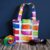 Colourful Painter’s Delight – Handmade Small Ladies Handbag | Vibrant Small Tote Bag | Art-Inspired Bag
