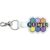 Colourful Quilter Keyring – Patchwork Sewing Gift