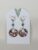 Circle Shaped Resin Earrings
