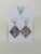 Diamond Shaped Resin Earrings