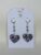 Heart Shaped Resin Earrings