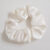 Cream Satin Scrunchie – Hair Friendly – Bridal – Gentle Hold