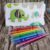 Cute Elephant Print Zipper Pouch – Medium Size Organiser for Makeup Stationery And Travel Essentials
