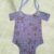Decorative Nursery Item With Two Pink Ribbon Hangers