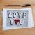Doodle Love You Card – Romantic Hand Drawn Greeting for Valentine’s Day Anniversary or Just Because