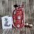 Eco-Friendly Reusable Christmas Gift Bag – Santa Print – Fully Lined Fabric Drawstring Bag