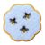 Honey Bee Candle Coaster – Golden Garden Beauty