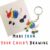 Personalised hand painted Wooden Keyring from Child’s Drawing | Custom Laser Cut Jewellery | Kids Artwork Gift |