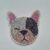 Sparkling Diamond Art French Bulldog Coaster – Perfect for Pet Lovers
