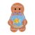 Gingerbread Character with Pet Goldfish – A Fin-tastic Friend for Pet Lovers