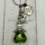 Handmade Angel Keyring | Lampwork Glass Heart Keychain | Guardian Angel Gift | Personalised Bag Charm | Stainless Steel Keyring | Friendship Memorial Gift