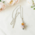 Carnelian & Polymer Clay Pendant With Stainless Steel Chain