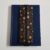 Handmade A5 Planner Zipper Pouch – Elastic Notebook Pen Holder in Black and Gold Stars