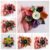 Handmade Fabric Flower Hair Clip – Colourful Hair Accessory for Girls Women And Everyday Fun