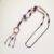 Handmade Long Purple Wirework Necklace with Beads and Charms – Boho Statement Jewellery