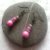 Handmade Pink Beaded Drop Earrings – Sparkly Dangly Earrings with Stardust and Silver Accents