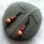 Handmade Pink and Peach Beaded Drop Earrings – Elegant Dangly Earrings with Stardust and Metallic Accents