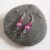 Handmade Pink and Purple Beaded Drop Earrings with Fleur-de-Lis Charm – Lightweight Dangly Earrings