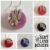 Handmade Wirework Pendant Necklace with Ceramic Donut Bead – Choice of Colours