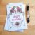 Happy Birthday Card – Hand-Drawn Doodle Design with Rainbow Flowers Hearts And Dragonflies – Blank Inside