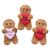 Heart in Hands Gingerbread Character – Handmade Felt Gift