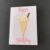 Die Cut Birthday Card with Happy Birthday Message in Pink – Vanilla Cornet Ice Cream Design
