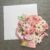 Charming Shaped Watering Can Birthday Card with Pink Flowers and Foil Accents