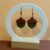 Handmade Polymer Clay Acorn Earrings – Autumn Woodland Jewellery in Brown and Green